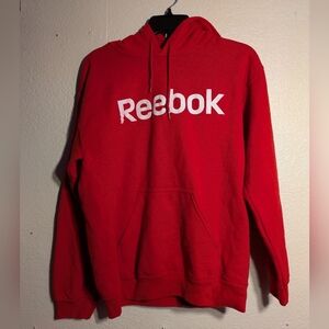 Reebok Men's Red Hoodie